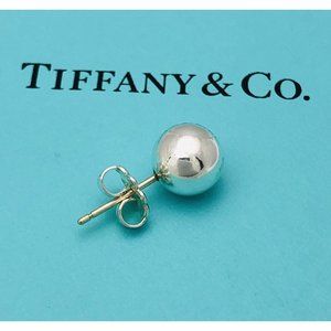 Tiffany & Co HardWear Earring Bead Ball Stud 8mm Single Replacement Lost